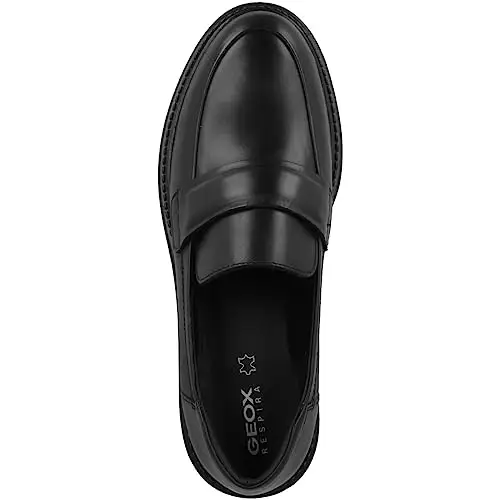 Geox D Iridea A, Moccasin Donna, Nero, 37 EU miniatura 2