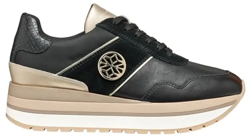 Geox Scarpe da ginnastica Donna Nero 2333505 miniatura 2