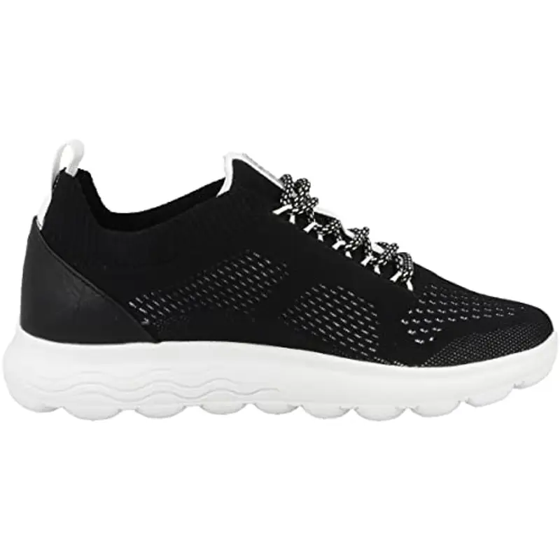 Geox D Spherica A, Sneakers Donna, Nero Black C9999, 40 EU miniatura 3