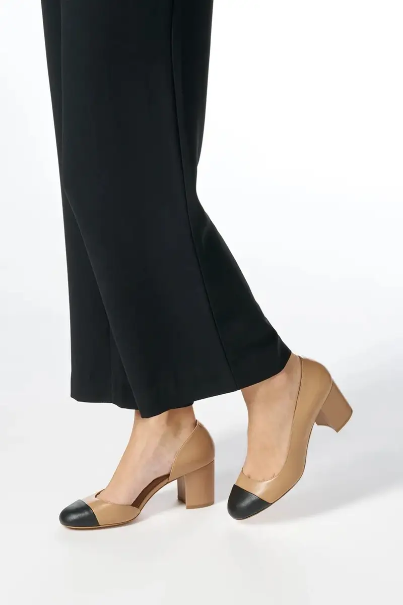 decolletè D VIRNILISA 65 colore marrone D55YYB 0TUBC C0015 miniatura 5