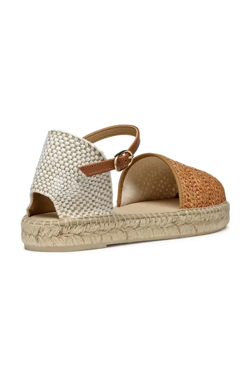 espadrillas D LAMPEDUSA colore marrone D55V0B 02MLM C5FH6 miniatura 3