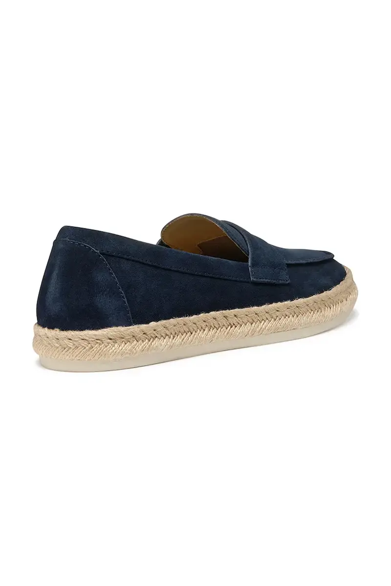 espadrillas in pelle scamosciata U COSTUNI colore blu navy U55MRA 00022 C4064 miniatura 3