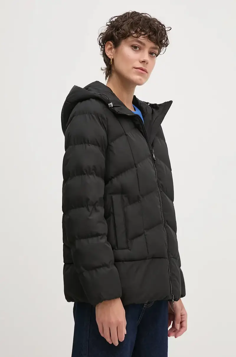 giacca donna colore nero W4628P-T3144-F9000 miniatura 4