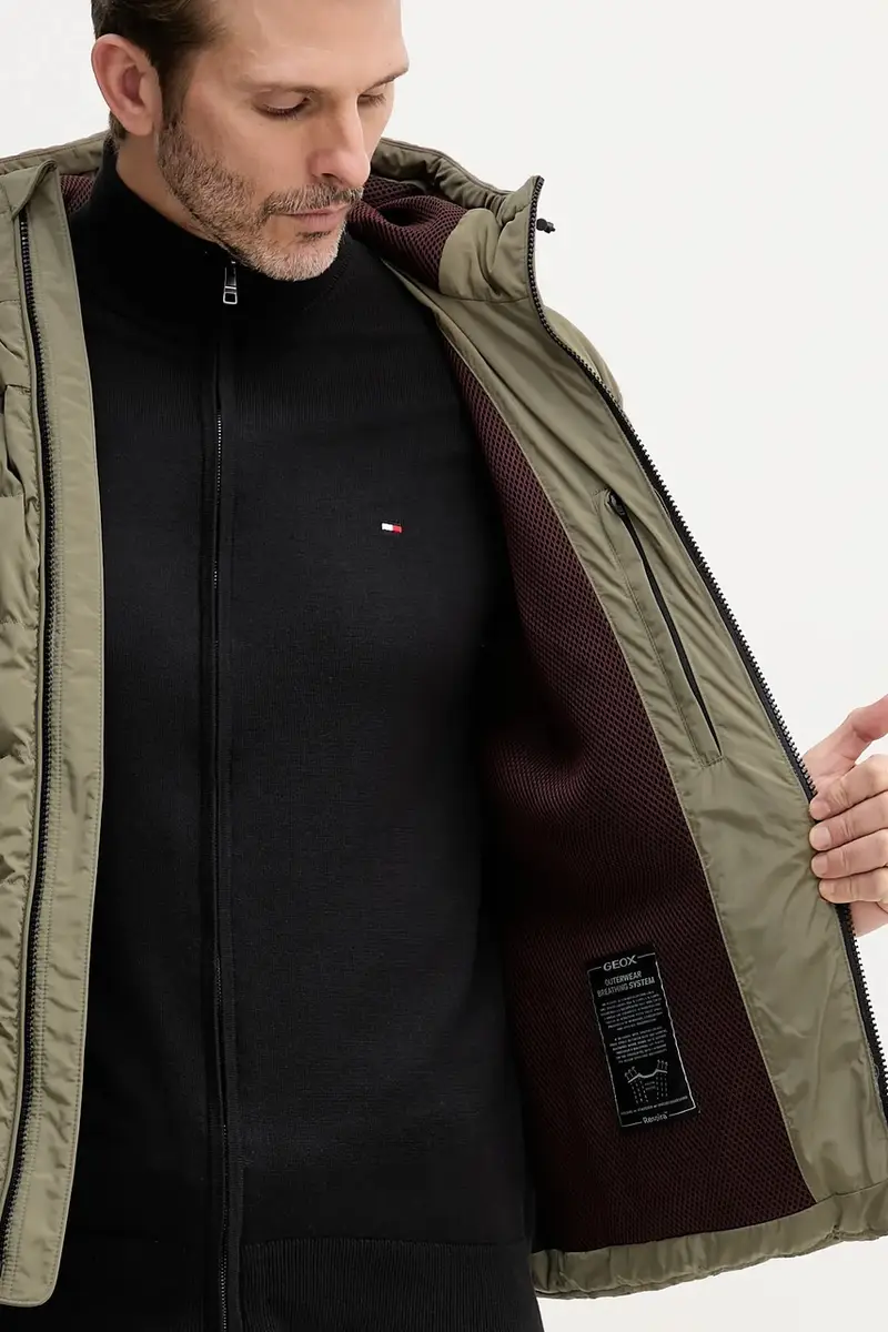 giacca SNAKE colore verde M5628A T3266 miniatura 5