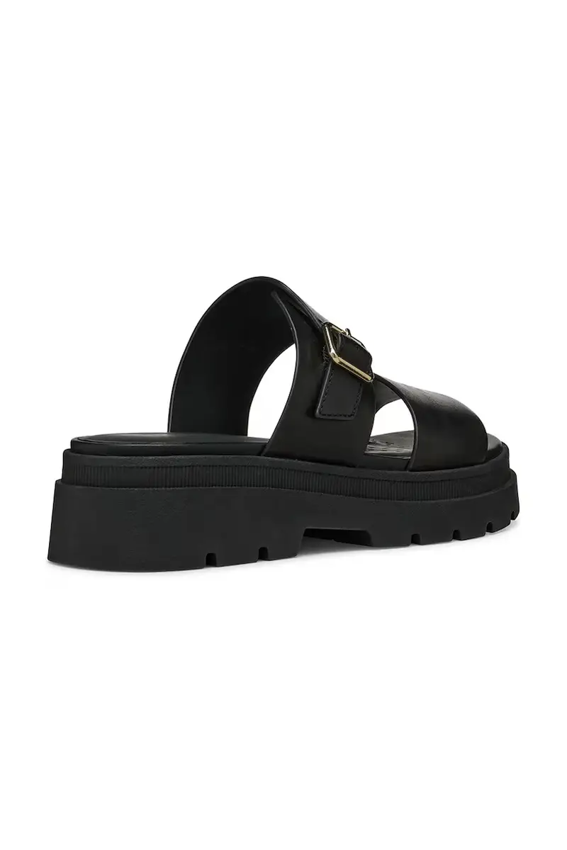 infradito in pelle D ADACTER S donna colore nero D55YVA 00043 C9999 miniatura 3