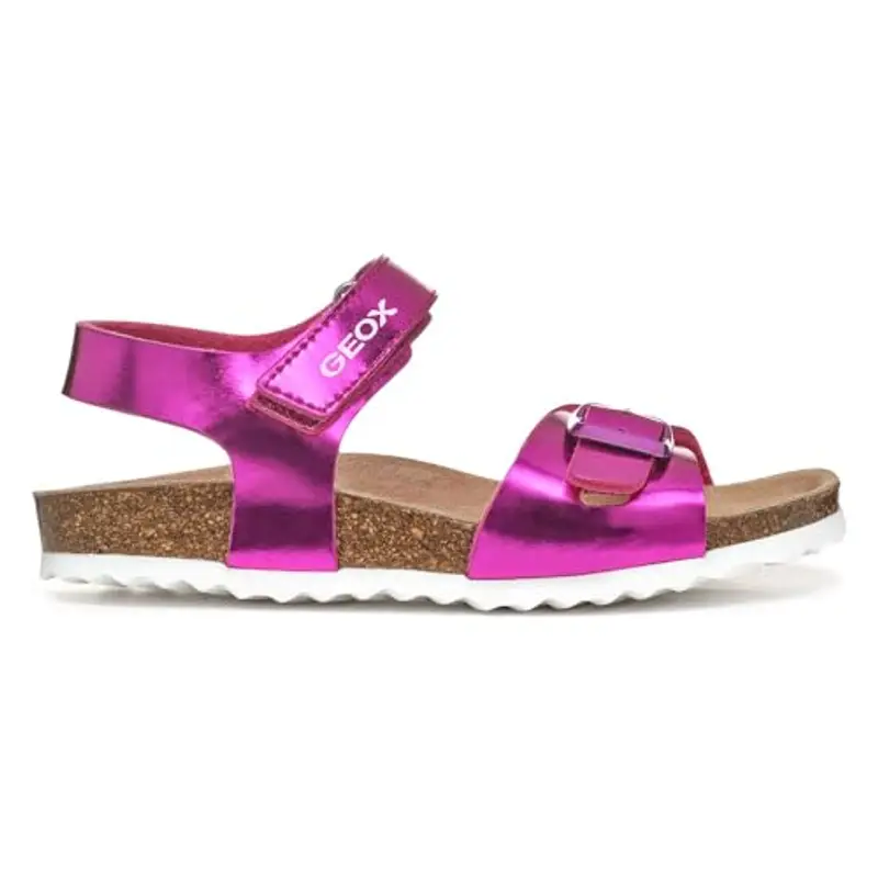 Geox J Adriel Girl C, Sandalo, Fuchsia, 28 EU miniatura 3