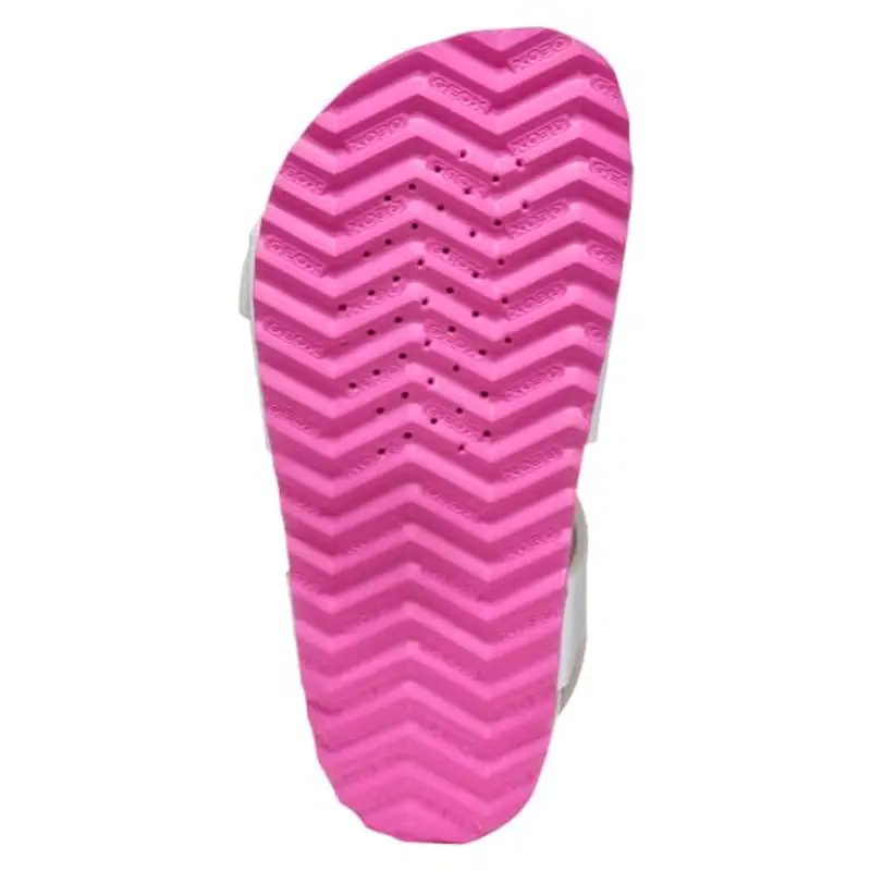 Geox J Adriel Girl I, Sandalo, White/Fuchsia, 32 EU miniatura 2