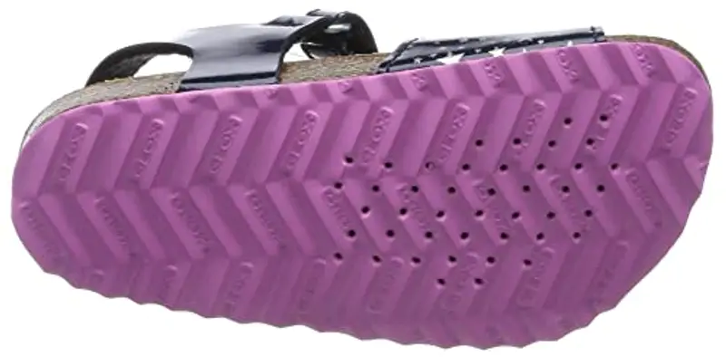 Geox J Adriel Girl, Sandali Bambine e ragazze, Navy, 35 EU Stretta miniatura 2