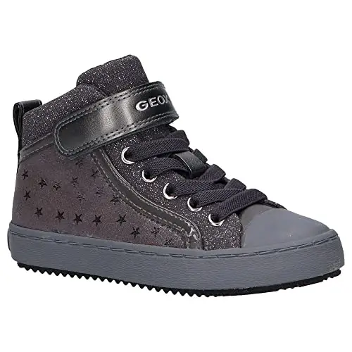 Geox J KALISPERA GIRL, Sneakers Bambine e ragazze, Grigio, 35 EU miniatura 3