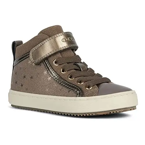 Geox J KALISPERA GIRL, Sneakers Bambine e ragazze, Grigio Smoke Grey, 38 EU miniatura 2