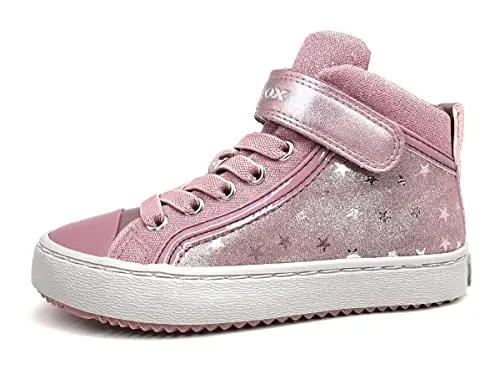 Geox J KALISPERA GIRL, Sneakers Bambine e ragazze, Rosa Dk Pink C8006, 31 EU