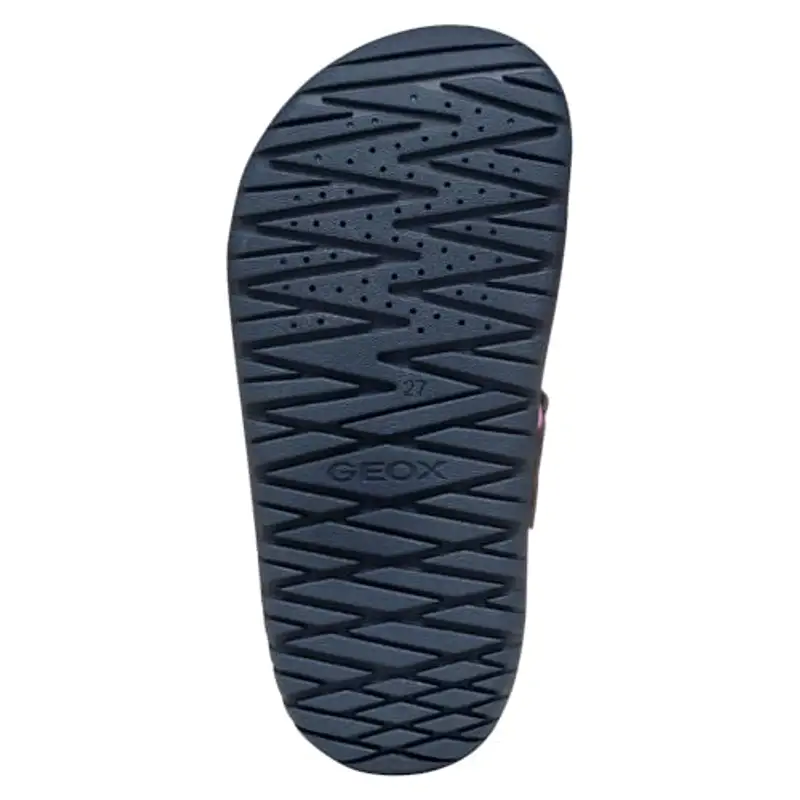 Geox J Sandal FUSBETTO GI, Navy/Fuchsia, 29 EU miniatura 2