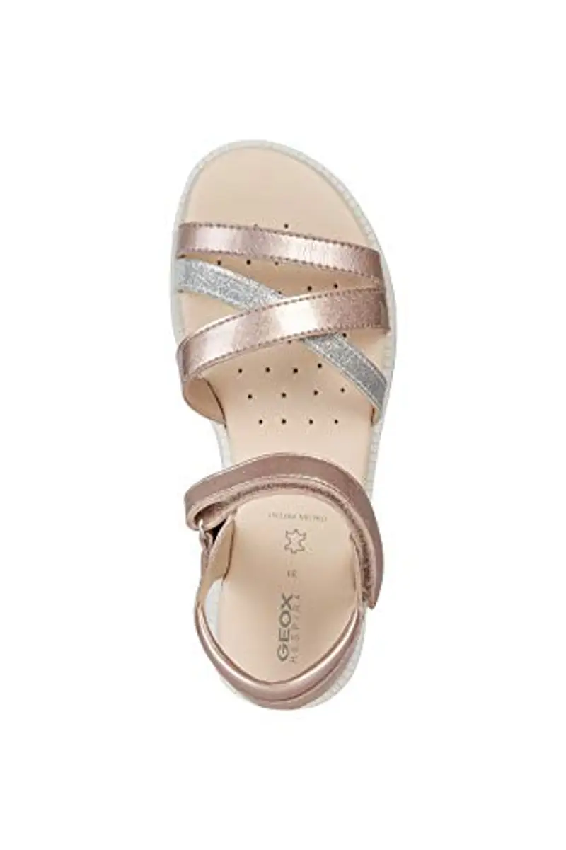 Geox J Sandal Karly Girl, Rosa, 32 EU miniatura 3