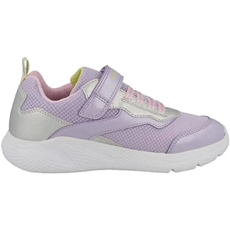 Geox J Sprintye Girl A, Sneakers Bambine e ragazze, Viola/Bianco (Lilac/White), 31 EU miniatura 3