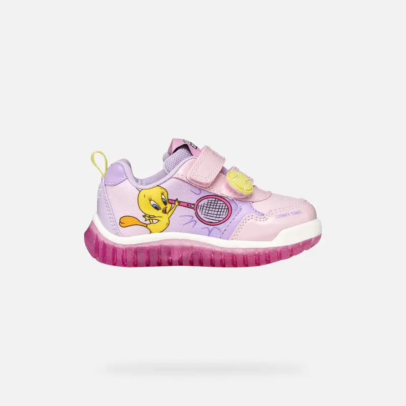 Geox Sneakers bimba lilla con Tweety