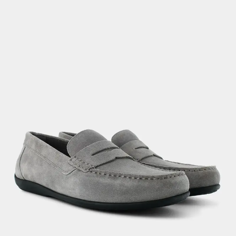 Geox Mocassini Uomo Grigio 2504930 miniatura 2