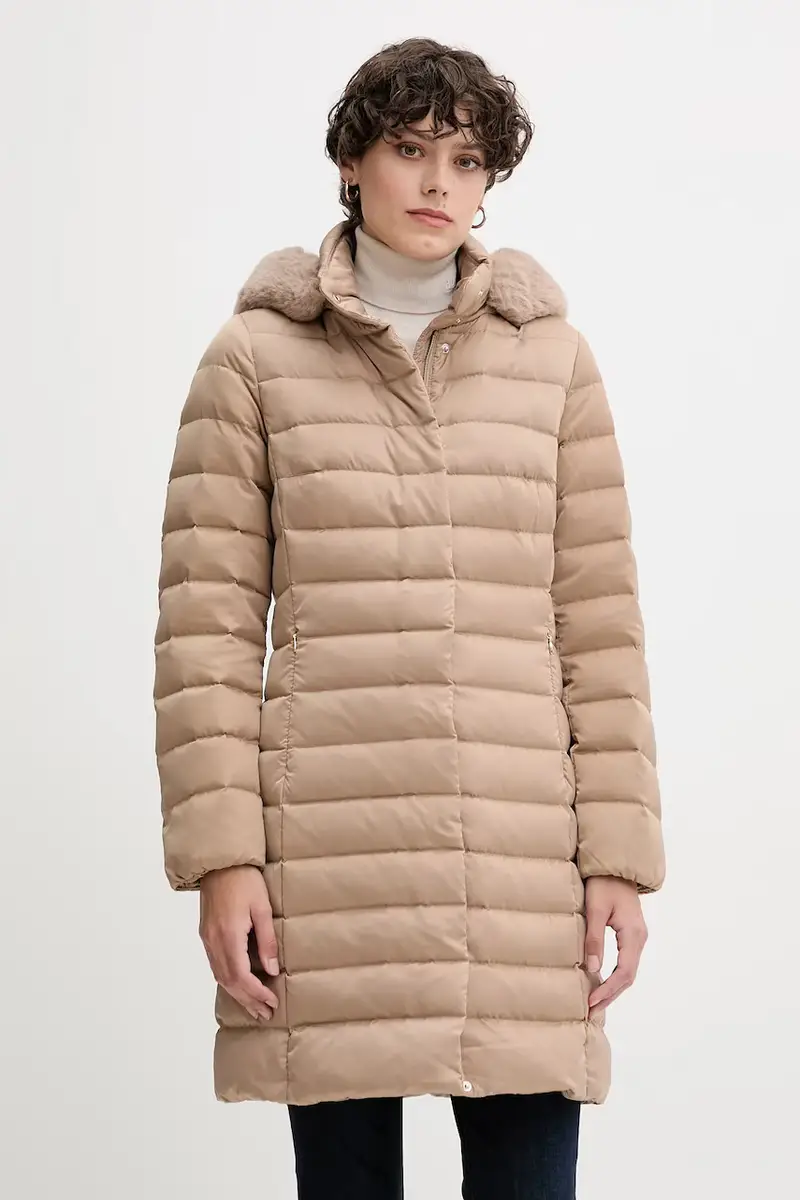 piumino BETTANIE colore beige W5626H T3122