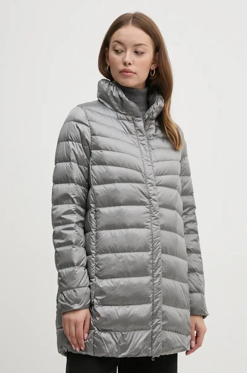 piumino donna colore argento W4625D-T3154-F9822