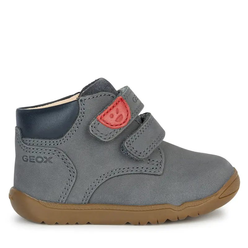 Polacchine Geox B Macchia Boy B164NC 03285 C9004 Grigio