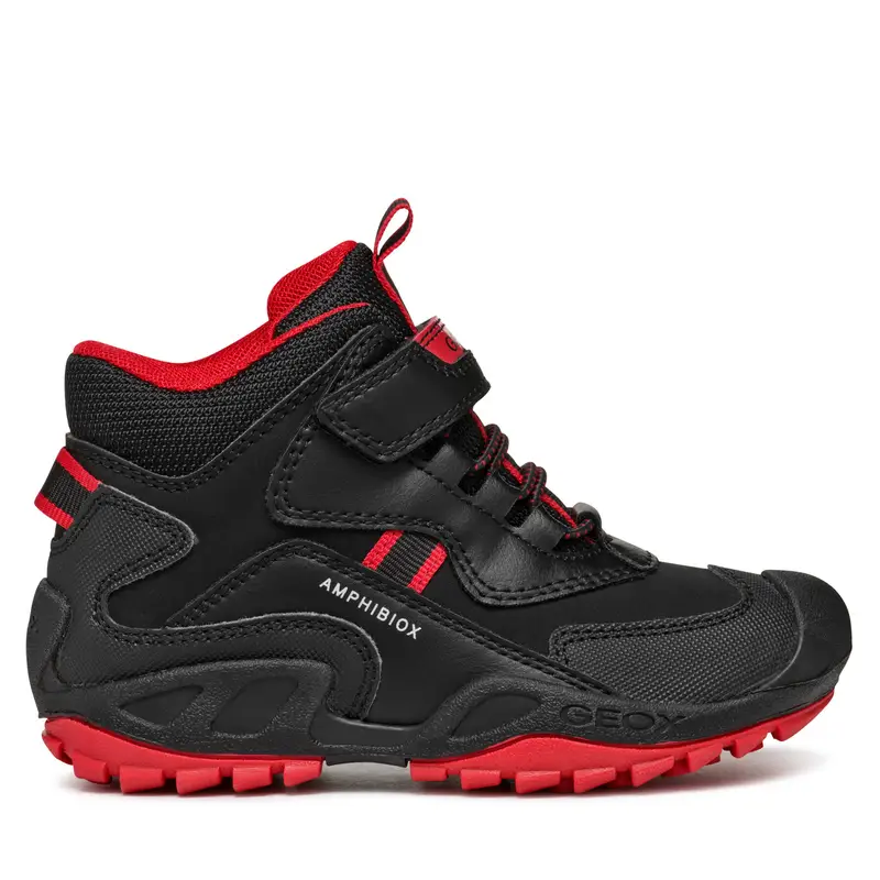 Polacchine Geox Jr New Savage B Abx J261WB 050BU C0048 M Nero