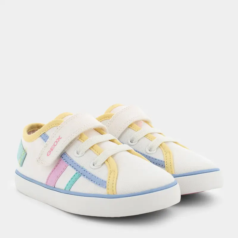 Primi Passi Geox da Primi Passi Femmina, bianco miniatura 2