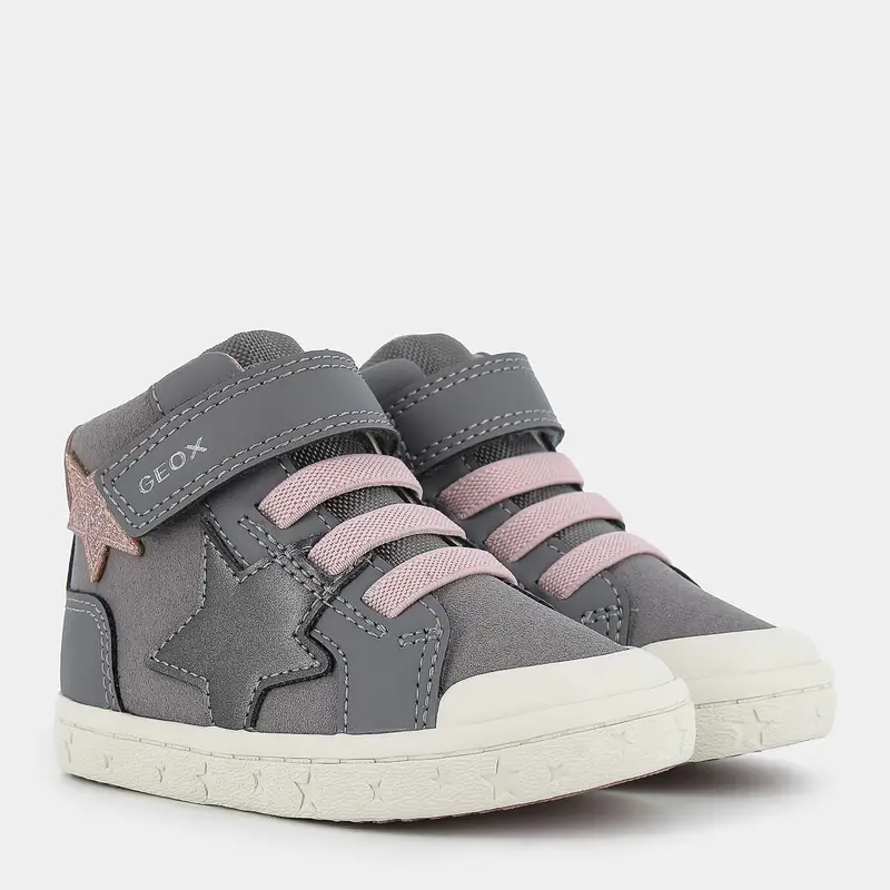 Primi Passi Geox da Primi Passi Femmina, grigio miniatura 2