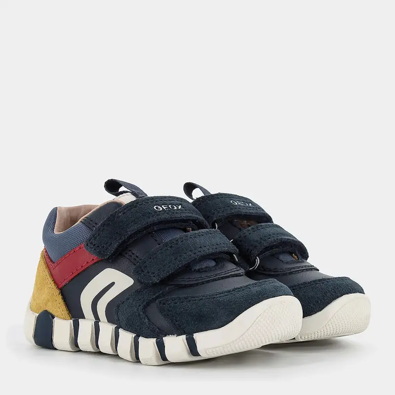 Primi Passi Geox da Primi Passi Maschio, blu miniatura 2