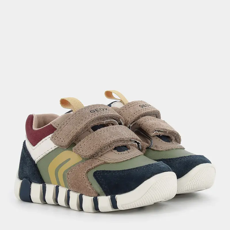 Primi Passi Geox da Primi Passi Maschio, verde miniatura 2