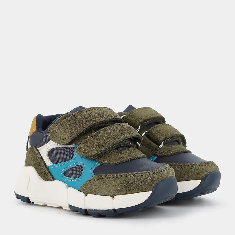 Primi Passi Geox da Primi Passi Maschio, verde miniatura 2