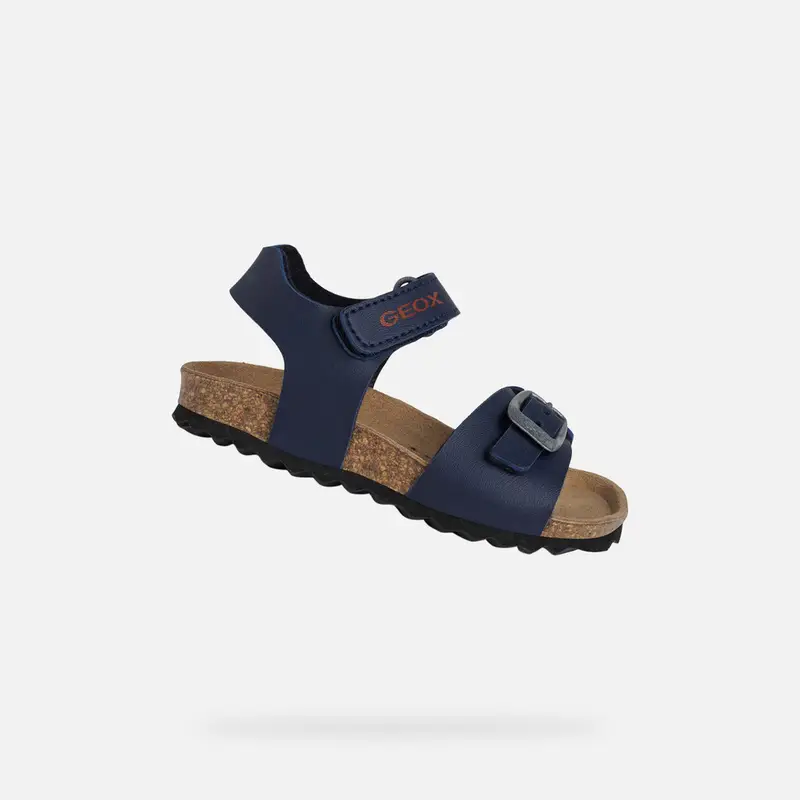 Sandal Chalki Baby Blu Navy/rosso Scuro miniatura 2