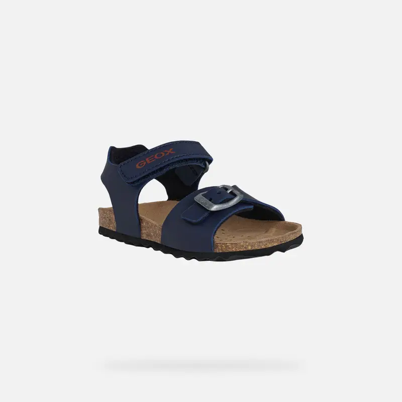 Sandal Chalki Baby Blu Navy/rosso Scuro miniatura 3