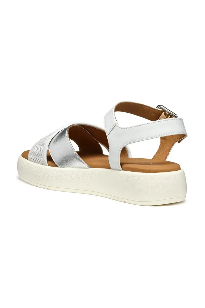 sandali D CAMALEI donna colore bianco D550NF 0BCDS C1000 miniatura 4