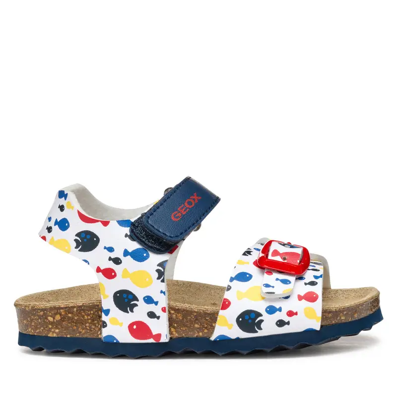 Sandali Geox B Chalki B922QA 4 C0050 M Bianco