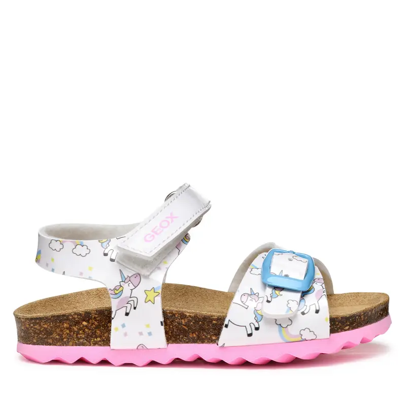 Sandali Geox B Chalki B922RA 0FCHH C1000 M Bianco