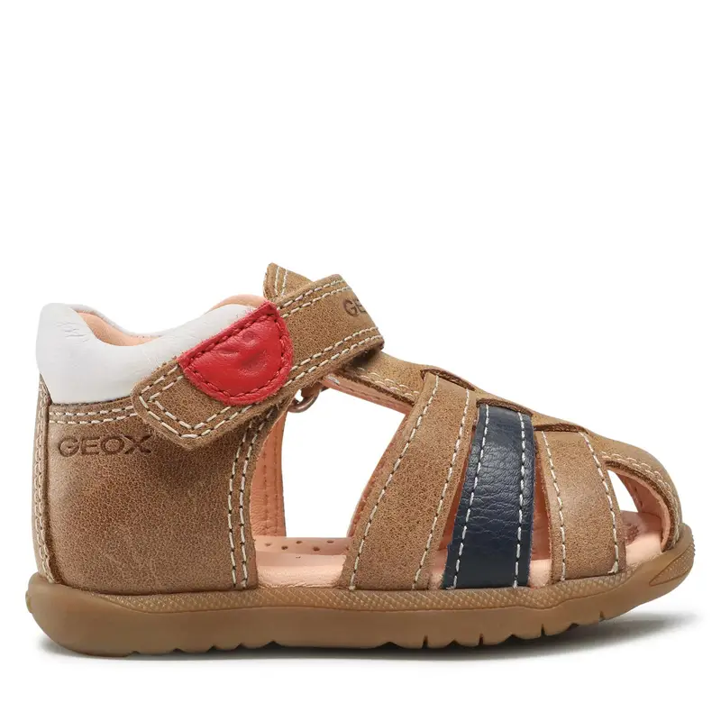 Sandali Geox B S.Macchia B. A B254VA 0CL85 C5102 Marrone