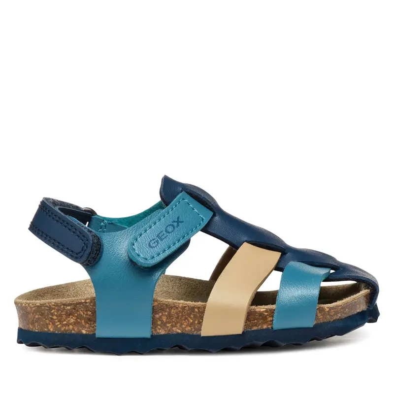 Sandali Geox B Sandal Chalki B452QA 000BC C4169 S Blu scuro