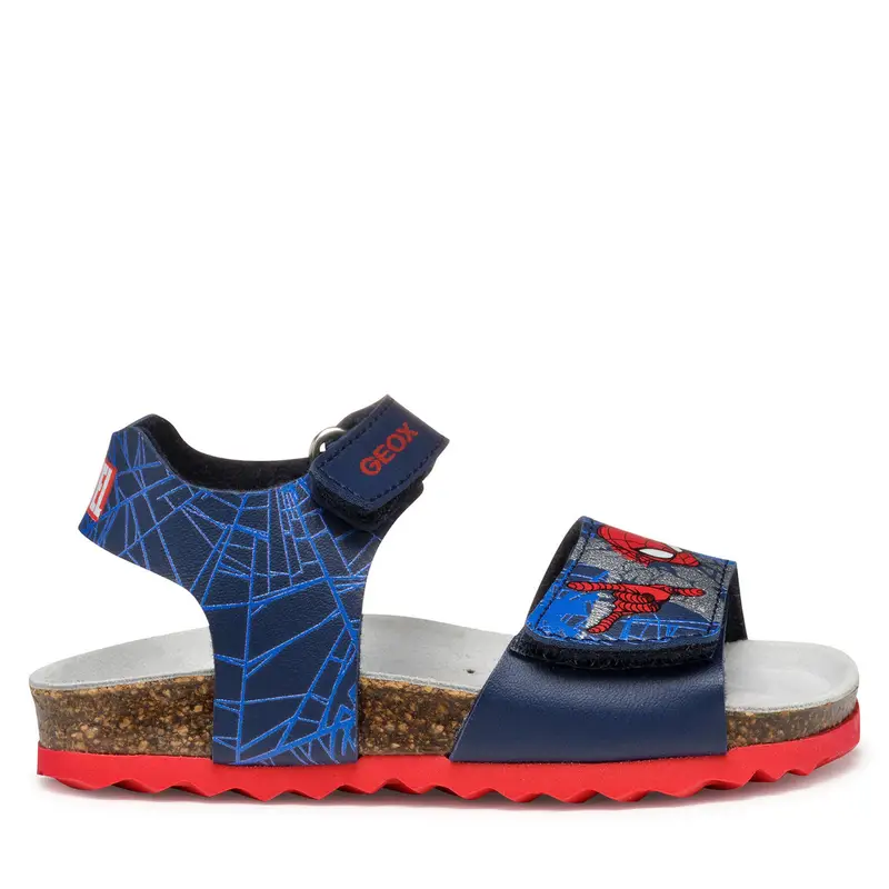 Sandali Geox B Sandal Chalki B552QC 000BC C0735 S Blu scuro