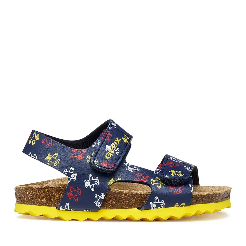 Sandali Geox B Sandal Chalki Boy B552QB 00004 C4002 M Blu scuro