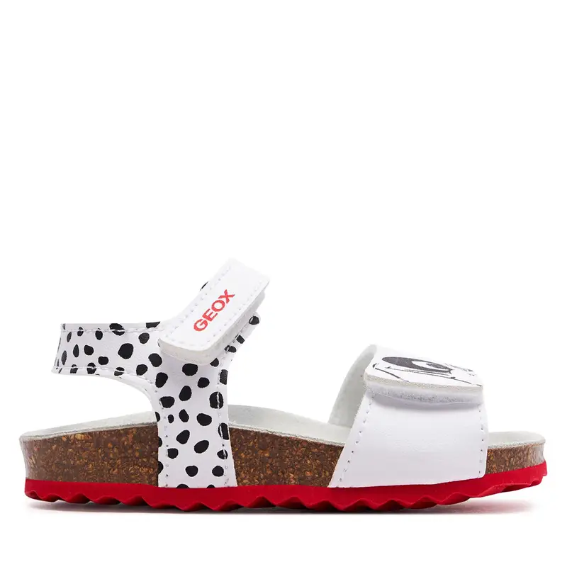 Sandali Geox B Sandal Chalki Girl B452RB 0003W C0404 M Bianco