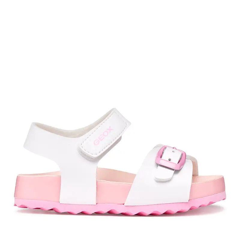 Sandali Geox B Sandal Chalki Girl B652RA 000BC C0406 S Bianco