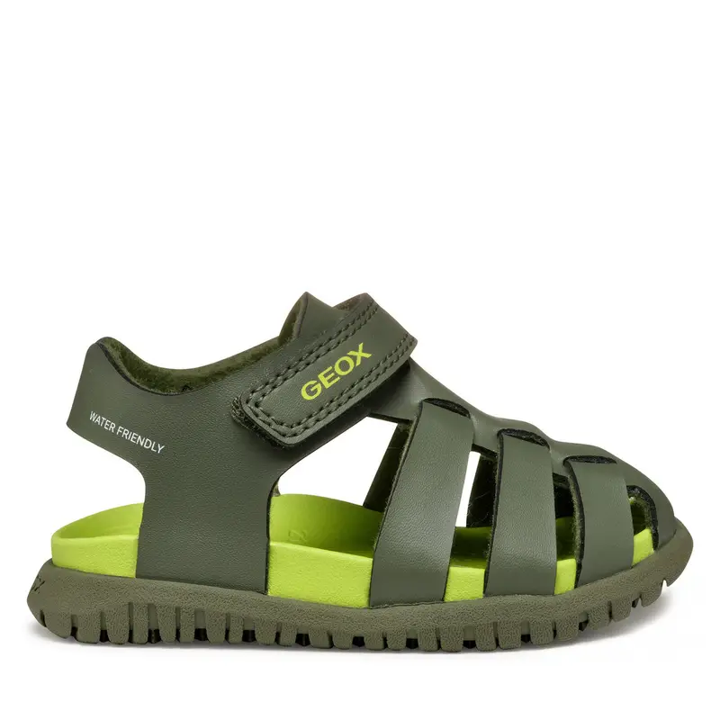 Sandali Geox B Sandal Fusbetto B556AA 000BC C3016 Verde