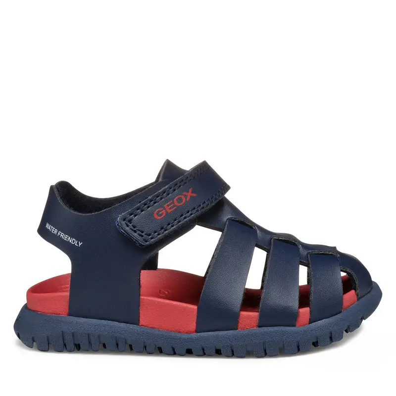 Sandali Geox B Sandal Fusbetto B556AA 000BC C4002 Blu scuro