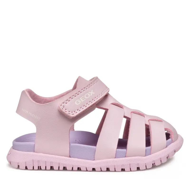 Sandali Geox B Sandal Fusbetto B556BA 000BC C8004 Rosa