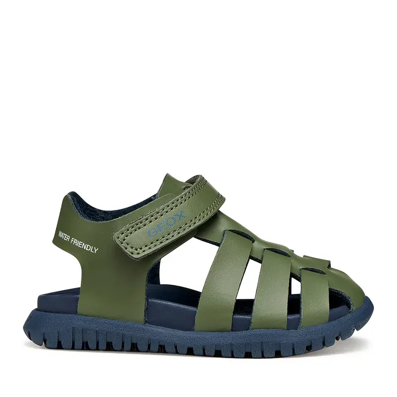 Sandali Geox B Sandal Fusbetto Bo B556AA 000BC CF3F4 Verde