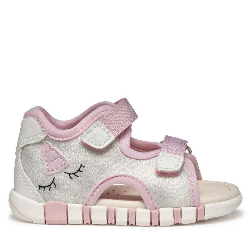 Sandali Geox B Sandal Iupidoo B5517A 0AS54 C0566 Argento