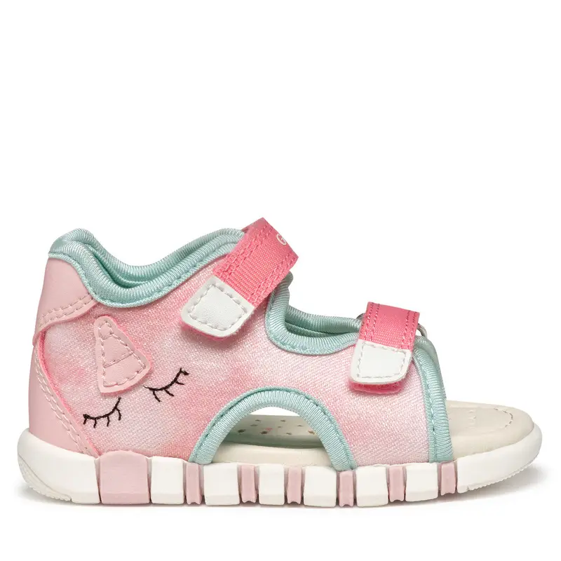Sandali Geox B Sandal Iupidoo B5517A 0AS54 C7337 Rosa