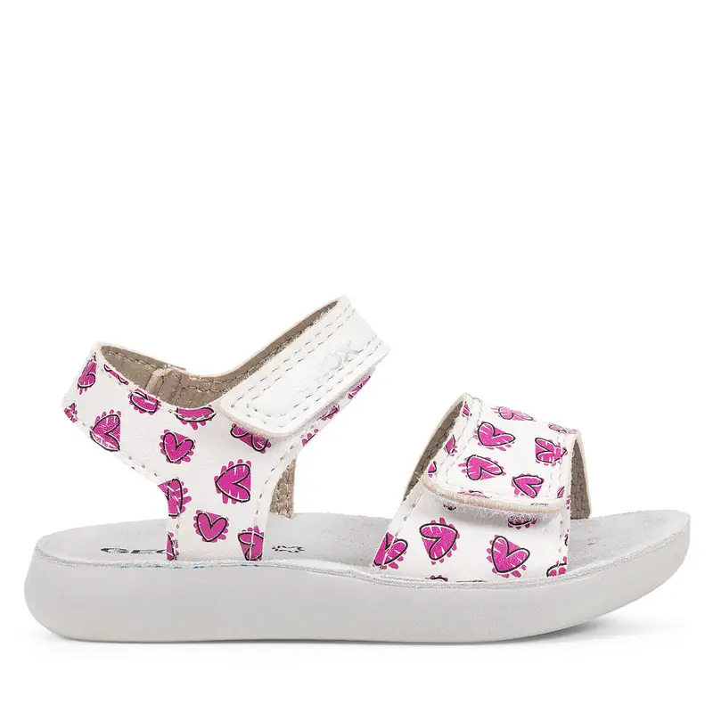 Sandali Geox B Sandal Lightfloppy B455TB 00004 C0563 Bianco