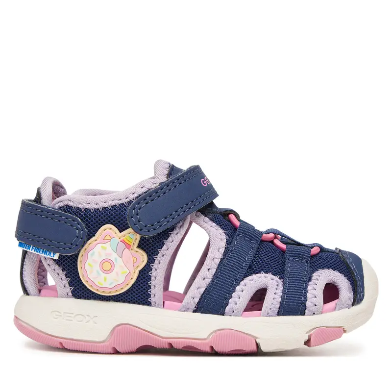 Sandali Geox B Sandal Multy Girl B650DA 01450 C4215 M Blu scuro