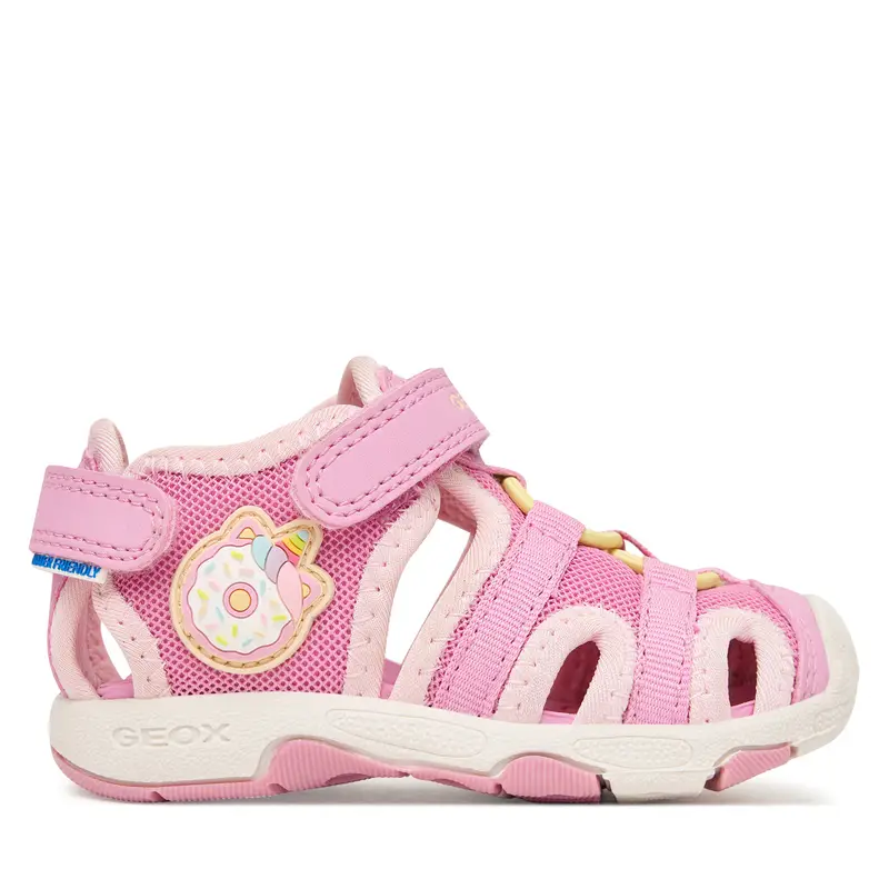 Sandali Geox B Sandal Multy Girl B650DA 01450 C8F2M M Rosa