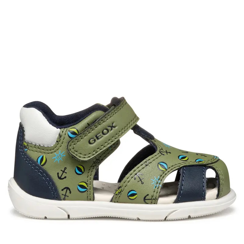 Sandali Geox B Sandal Zapito B556EC 05404 CE3F4 Verde